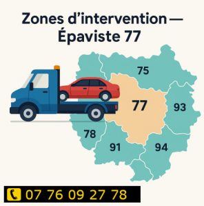 zones intervention épaviste 77