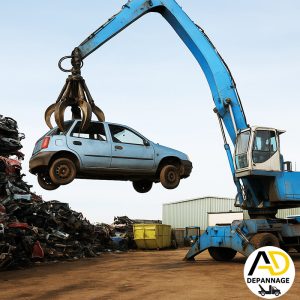 centre vHU - enlèvement épave