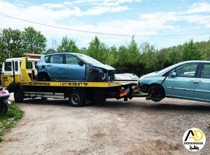enlèvement épave Fontainebleau