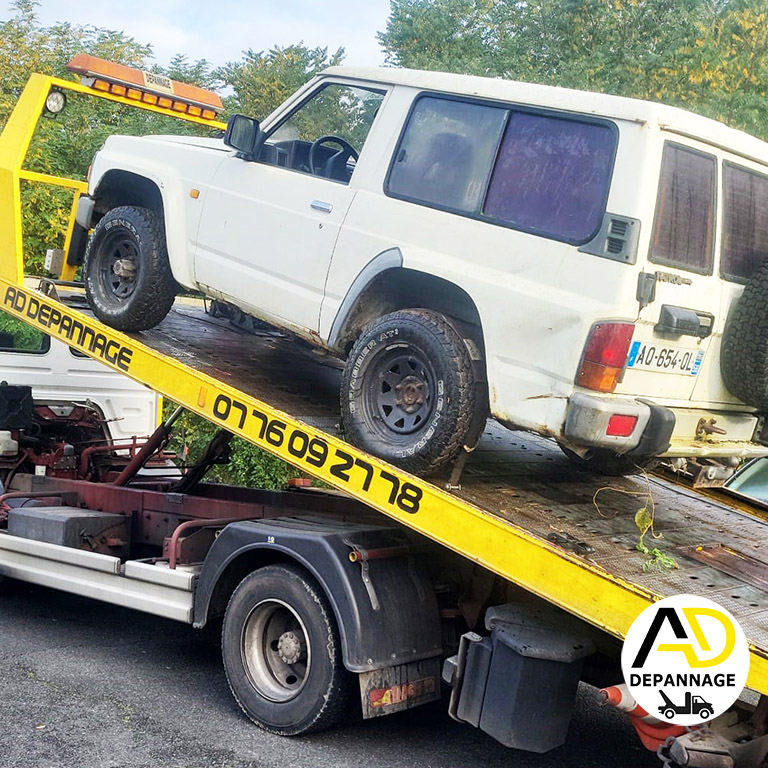 étapes pour un enlèvement épave