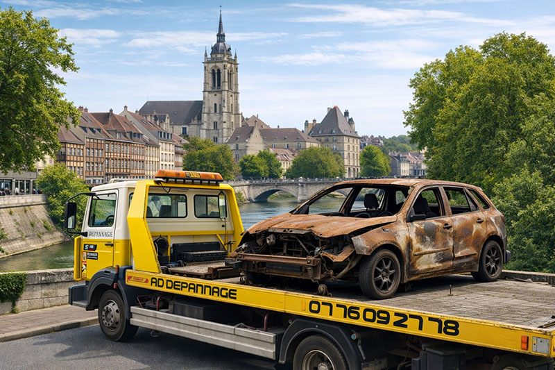 voiture épave Melun 77