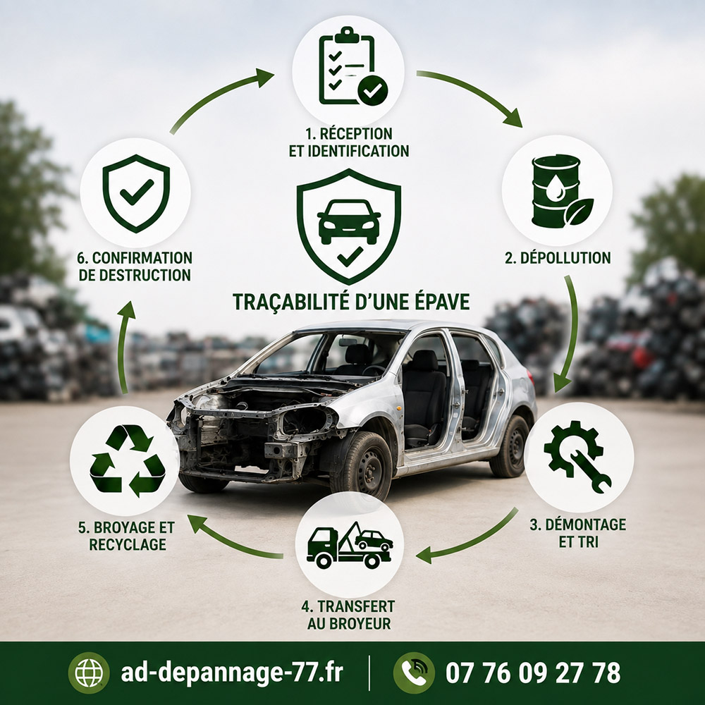 traçabilité épave